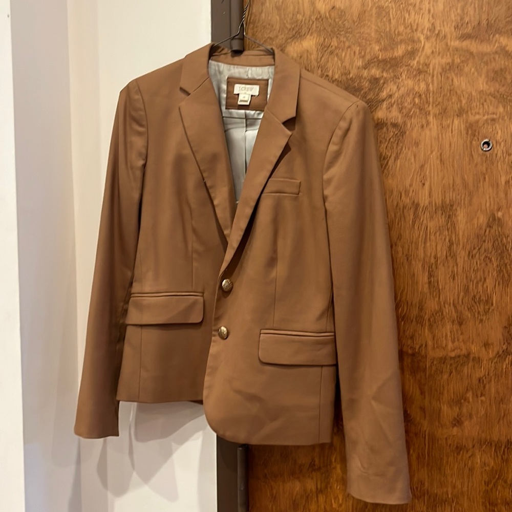 J.Crew School Boy Blazer - Camel
